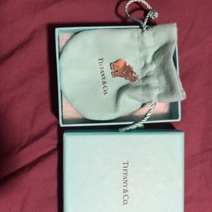 Elephant charm from Tiffany’s